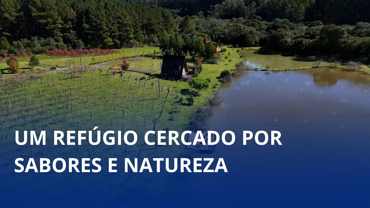 Hospedagem em meio ao pomar encanta turistas em Bom Retiro