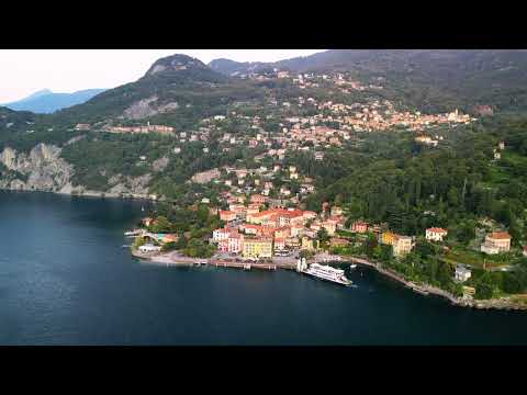 Beauty of Varenna, Lake Como, Italy 4K