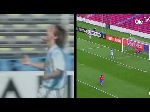 Video: la similitud entre el gol de Echeverri con el de Caniggia a Brasil en Italia 90