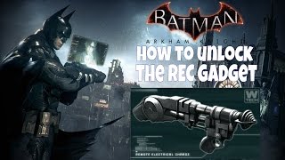 Batman: Arkham Knight - How to Get the Remote Electrical Charge Gadget