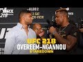 UFC 218: Alistair Overeem vs. Francis Ngannou Staredown - MMA Fighting