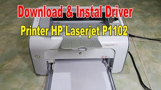CARA INSTAL DRIVER PRINTER HP LASERJET P1102