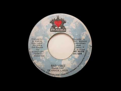 DERRICK LARA ‎– Bad Vibes (1996) Zola & Zola