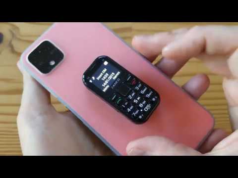 Zanco Tiny T2 unboxing: the Zoolander phone?