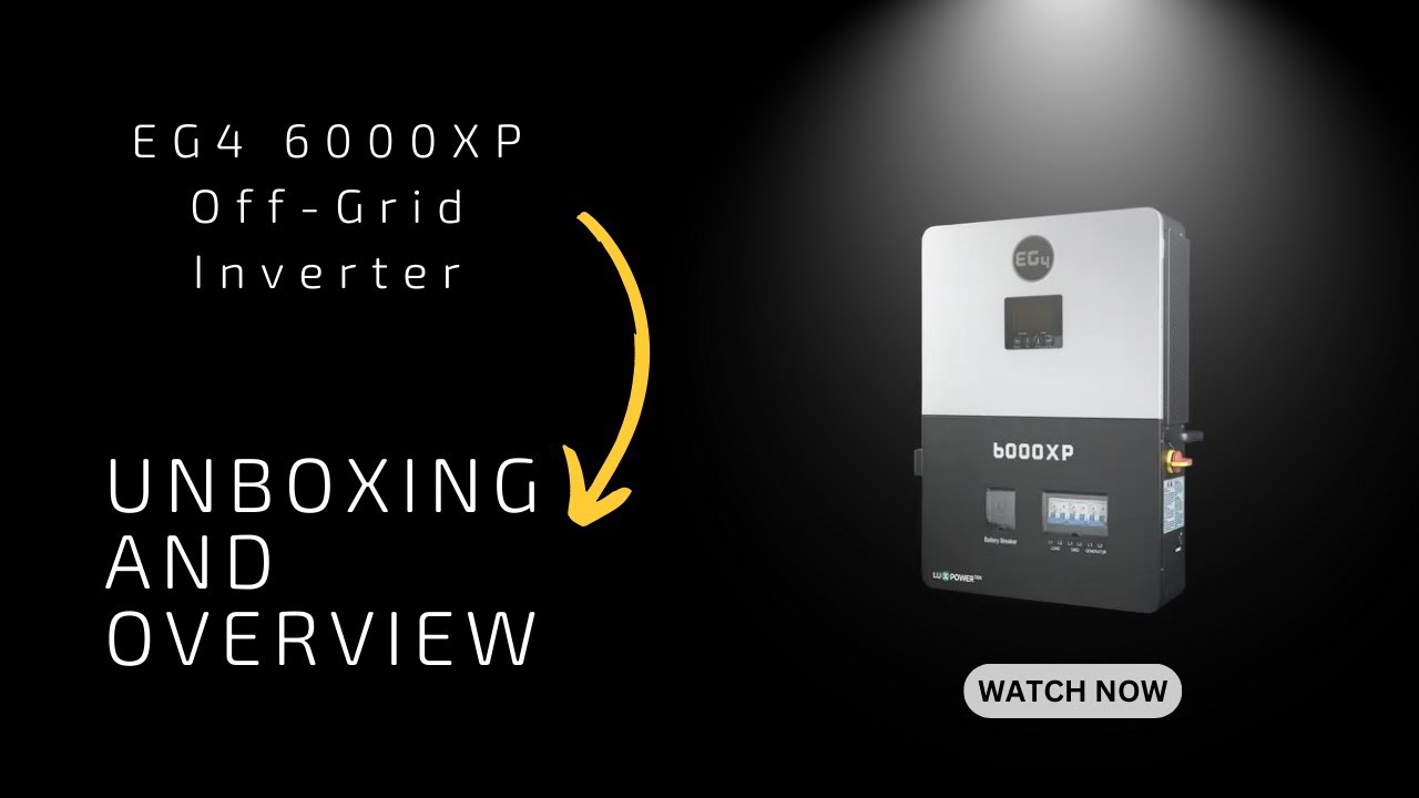 What's in the EG4 6000XP Box? | Unboxing and Overview