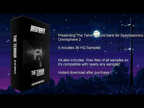 🔥NEW🔥 Omnisphere 2 Preset Bank  "The Terror" 36 HQ Samples for classic Hip Hop Beats