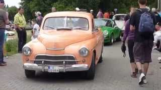 preview picture of video '13. Klassikertreffen an den Opelvillen in Rüsselsheim 30.06.2013'