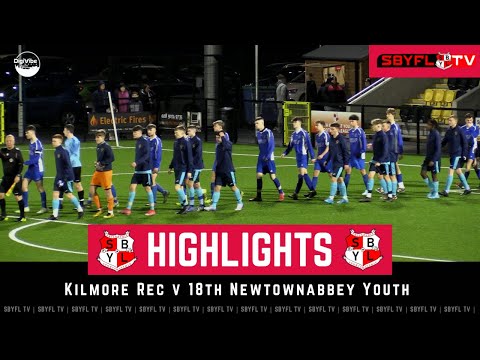 Kilmore Rec v 18th Newtownabbey Youth - Under 17 Third Supplementary League Cup Final - January 2023