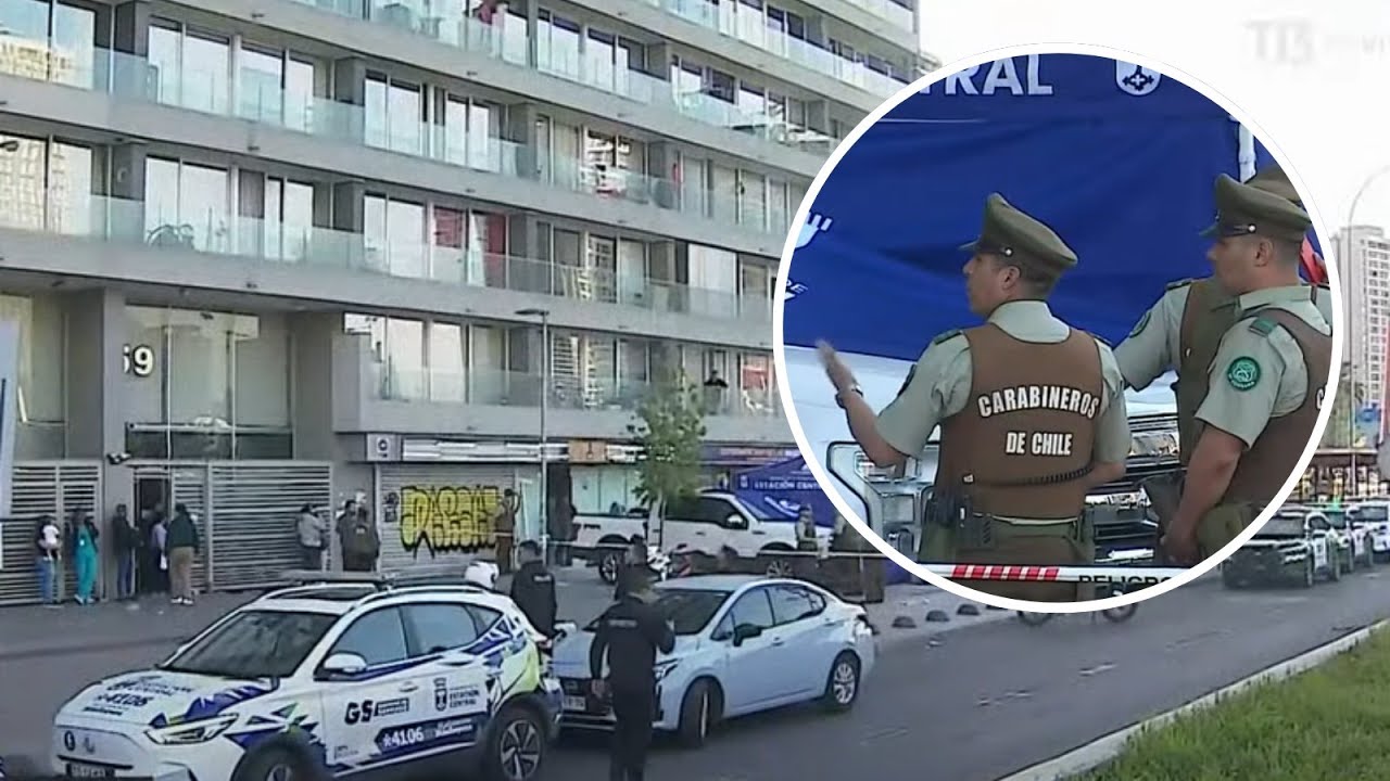 Niña de 4 años muere tras caer de piso 27 en Estación Central