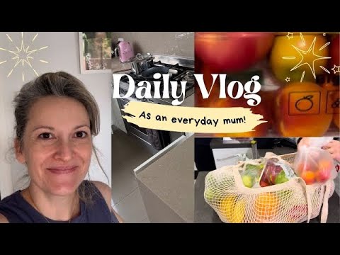 Daily life of a stay at home mum grocery haul, Kmart shop and meal prep vlog #mom #mum #momlife
