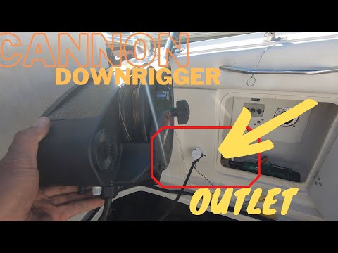 Boating for Beginners: How to Wire Cannon Downrigger #boating #yachting #cannondownrigger