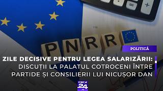 Zile decisive pentru Legea Salarizării: Discuții la Palatul Cotroceni