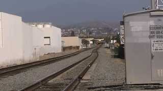 preview picture of video 'ATSF 3751 Steam Engine in Orange, California. May 2 2010'