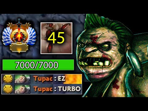 OMG 7000HP Pudge! He made this Immortal game look like TURBO!