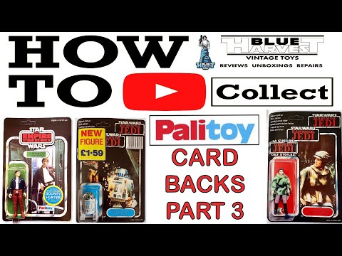 PALITOY STAR WARS CARDBACKS PART 3 #palitoy #cardbacks #vintage