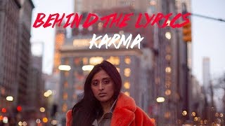 Raja Kumari - Karma - Behind the Lyrics - YouTube