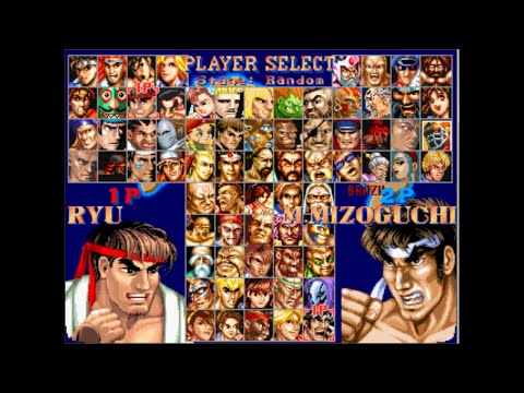Street Fighter 2 vs Clones Series EP6: Ryu vs Mizoguchi (Fighter's History)