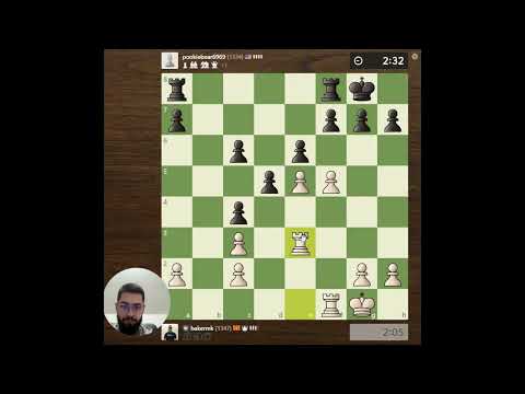 1300 Rated Blitz Game ♟️ | One Game, Full Focus