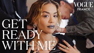 Rita Ora Gets Ready For The Fendi Show In Paris | Vogue France