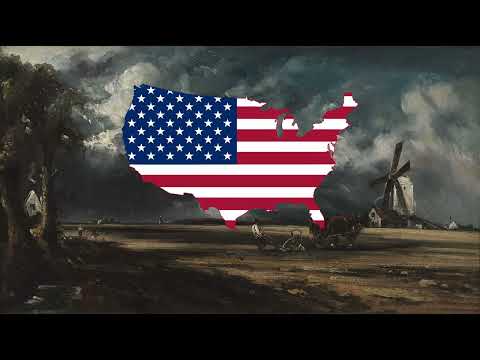'This land is your land' - American Folk Song (Lyric Video)