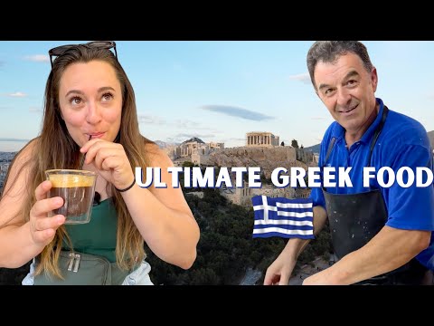 Ultimate GREEK FOOD Experience 🇬🇷 BACK After 5 Years in Athens Greece… (Emotional Food Tour)
