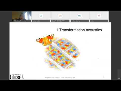 Acoustic and Seismic Cloaks - Sébastien Guenneau (CNRS)