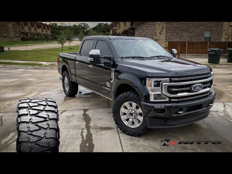 Fitting 37" Mud Grapplers on STOCK F250