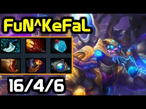 Safe Lane Tinker w/ Pro Meepo mid - FuN^KeFaL Tinker full gameplay