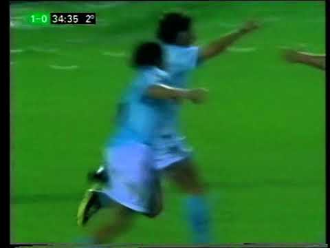 Gol Salvación Poli Ejido 1 - 0 Racing de Santander Angel González Becerra temporada 2001 - 2002