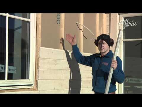 Hur gör snickaren - Montering av liggande panel