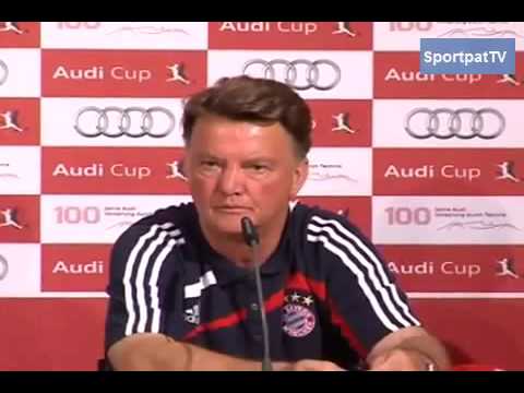 Van Gaal macht einen Journalist fertig!!!HQ