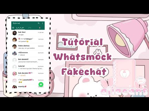 TUTORIAL FAKE CHAT WHATSMOCK PRO