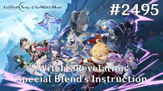 Genshin Impact Walkthrough Part 2495 - Witch's Revelation: Special Blend's Instruction (No Comment)