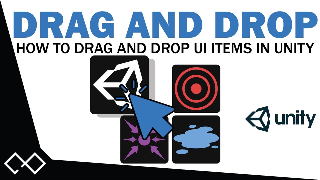 Unity Drag and Drop Tutorial - How To Drag and Drop UI Elements in Unity 5 | Unity 5 UI Tutorial