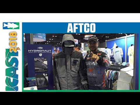 ICAST Best in Show Technical Apparel - Aftco Hydronaut Jacket & Bib Rain Gear | iCast 2018