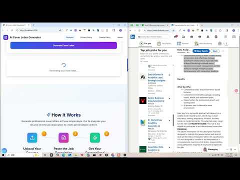 AI Cover Letter Generator video preview