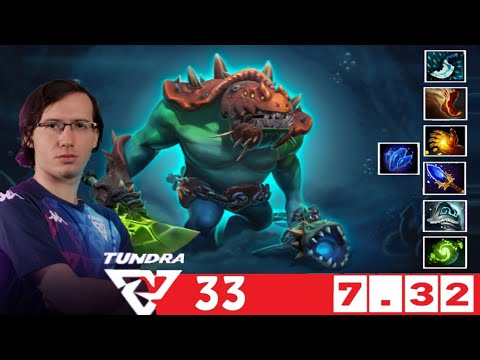 [DOTA 2] TUNDRA.33 the TIDEHUNTER [OFFLANE] [7.32]