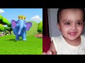 Hathi Raja Kahan Chale | हाथी राजा कहाँ चले | Cute Baby Dancing | Nursery Rhymes