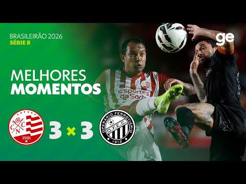 Gols e melhores lances de Náutico x Operário