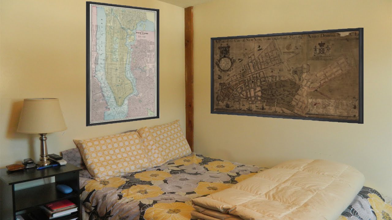 Primitive Decor Ideas - Antique Maps