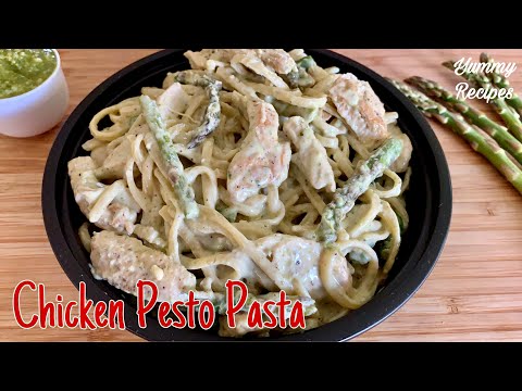 Creamy Chicken Pesto Pasta Recipe | How to make chicken pesto pasta | One Pot Meal | Yummy Recipes