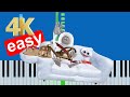 Tiny Planets Theme Song Slow Easy Medium Piano Tutorial 4K