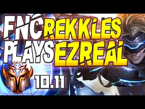 Fnatic Rekkles Plays Ezreal Feat FNC Hylissang Bard Support - 10.12