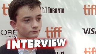 A Monster Calls: Lewis MacDougall Exclusive Interview TIFF Premiere 2016 | ScreenSlam video