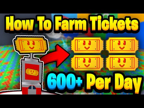 *NEU* Ticket-FARMING-Methode! Über 600 pro Tag! | Bienenschwarm-Simulator