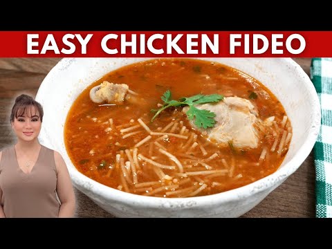 Sopa de Fideo con Pollo | Mexican Chicken Fideo Soup
