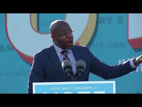 民主黨人拉斐爾-沃諾克贏得佐治亞州第二輪投票 (Democrat Raphael Warnock wins Georgia runoff)