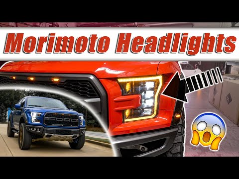 MUST HAVE Raptor Headlights?! | Morimoto Headlight Install + Review!