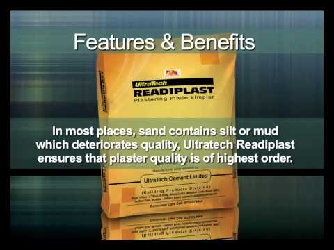 Ultratech Readiplast Ready Mix Plaster