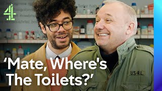 Bob Mortimer And Richard Ayoade In Utter HYSTERICS Trying Expired Goods | Travel Man | Channel 4